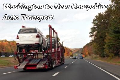 Washington to New Hampshire Auto Transport