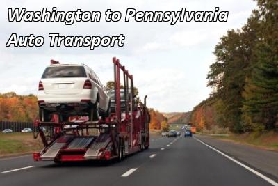 Washington to Pennsylvania Auto Transport